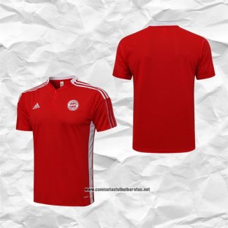 Bayern Munich Camiseta Polo del 2021-2022 Rojo