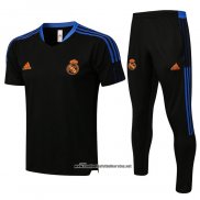 Chandal del Real Madrid 2021-2022 Manga Corta Negro