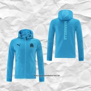 Chaqueta con Capucha del Olympique Marsella 2021-2022 Azul