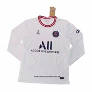 Cuarto Paris Saint-Germain Camiseta 2021-2022 Manga Larga