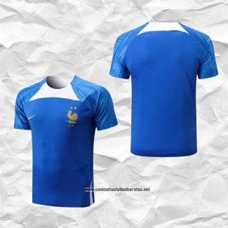 Francia Camiseta de Entrenamiento 2022-2023 Azul