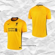 Liverpool Camiseta Portero 2020-2021 Amarillo Tailandia