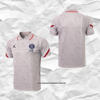 Paris Saint-Germain Camiseta Polo del Jordan 2021-2022 Gris