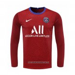 Paris Saint-Germain Camiseta Portero 2020-2021 Manga Larga Rojo