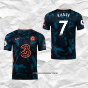 Tercera Chelsea Camiseta Jugador Kante 2021-2022