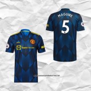 Tercera Manchester United Camiseta Jugador Maguire 2021-2022