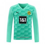 Borussia Dortmund Camiseta Portero 2020-2021 Manga Larga Verde