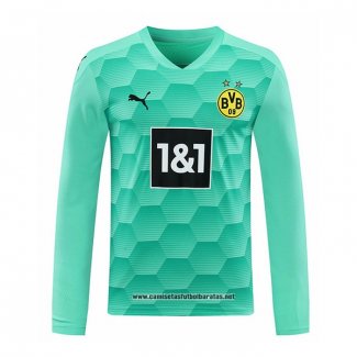 Borussia Dortmund Camiseta Portero 2020-2021 Manga Larga Verde