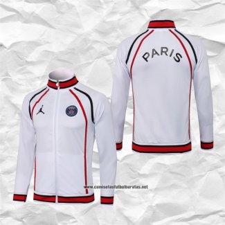 Chaqueta del Paris Saint-Germain Jordan 2021-2022 Blanco