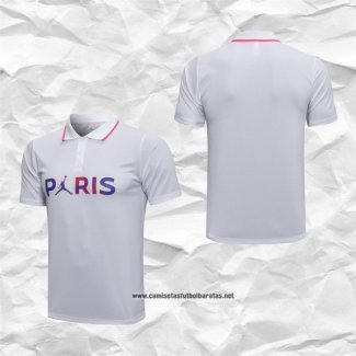 Paris Saint-Germain Camiseta Polo del Jordan 2021-2022 Blanco