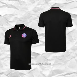 Paris Saint-Germain Camiseta Polo del Jordan 2021-2022 Negro