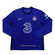 Primera Chelsea Camiseta 2020-2021 Manga Larga